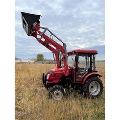 Продажа начесных фронтальных погрузчиков Универсал 400 и другой сельскохозяйственной техники в Московской области, Рязани, Калуге, Туле с доставкой в регионы РФ. Выгодные условия для фермеров. Сервисное обслуживание. ЗапчастиАгроТехноПарк