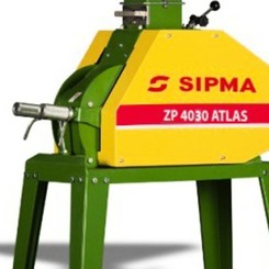 Зерноплющилка ZP 4030 ATLAS (ременной привод, 4 кВт, 3 вальца)