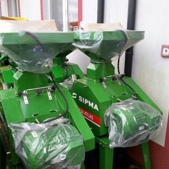Зерноплющилка ZP 5530 ATLAS (ременной привод, 5,5кВт, 3 вальца)